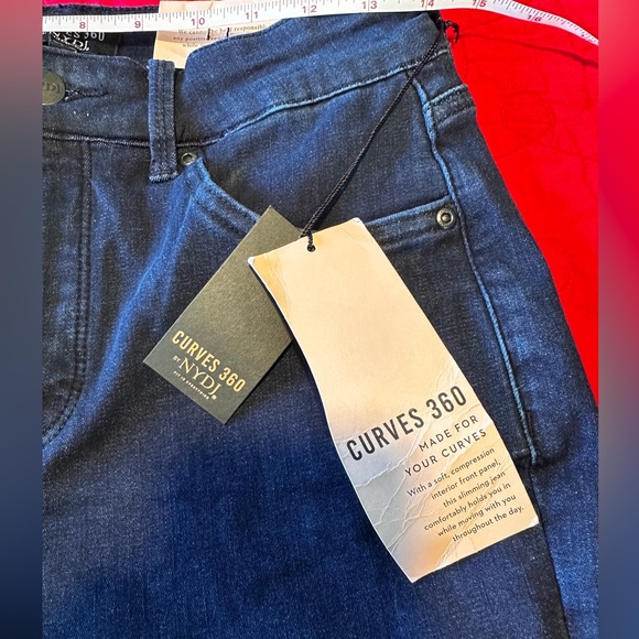 NYDJ curves 360 straight jeans - Picture 5 of 13